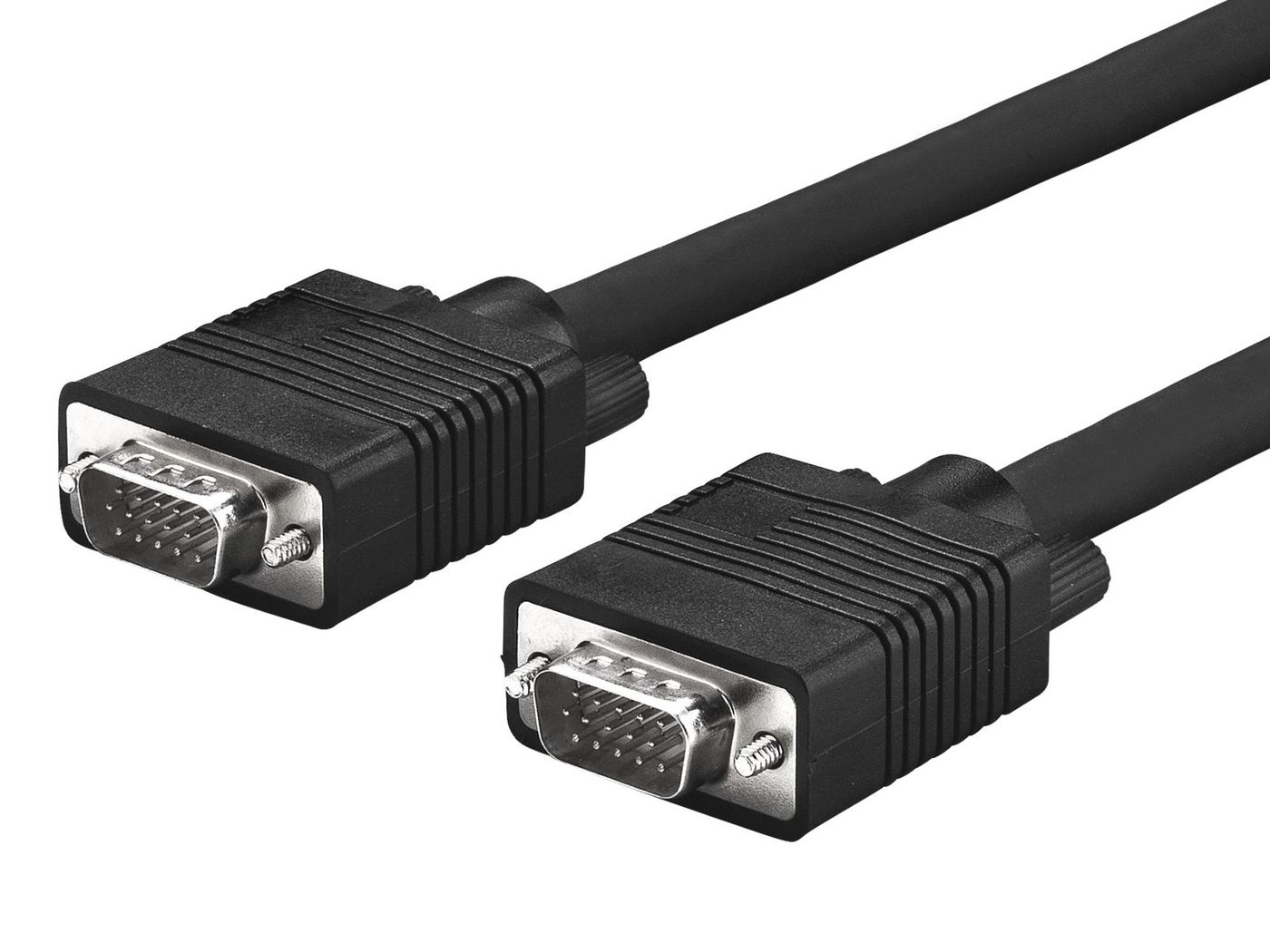 Microconnect SVGA HD15 10m VGA-kabel VGA (D-Sub) Svart