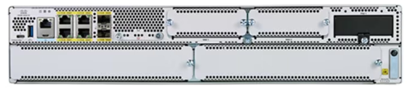 Cisco C8300-2N2S-4T2X kabelansluten router 10 Gigabit Ethernet, Snabb Ethernet, Gigabit Ethernet Grå