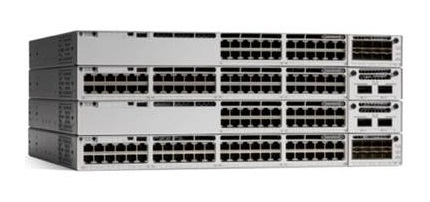 Cisco Catalyst C9300-48T-E nätverksswitchar hanterad L2/L3 Gigabit Ethernet (10/100/1000) Grå
