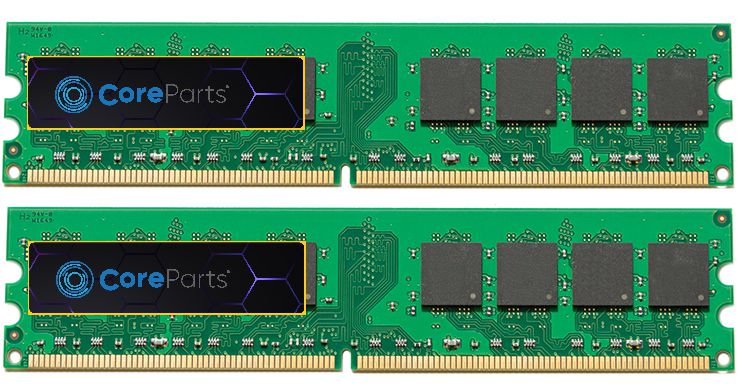 CoreParts 8GB DDR2 667Mhz RAM-minnen 2 x 4 GB