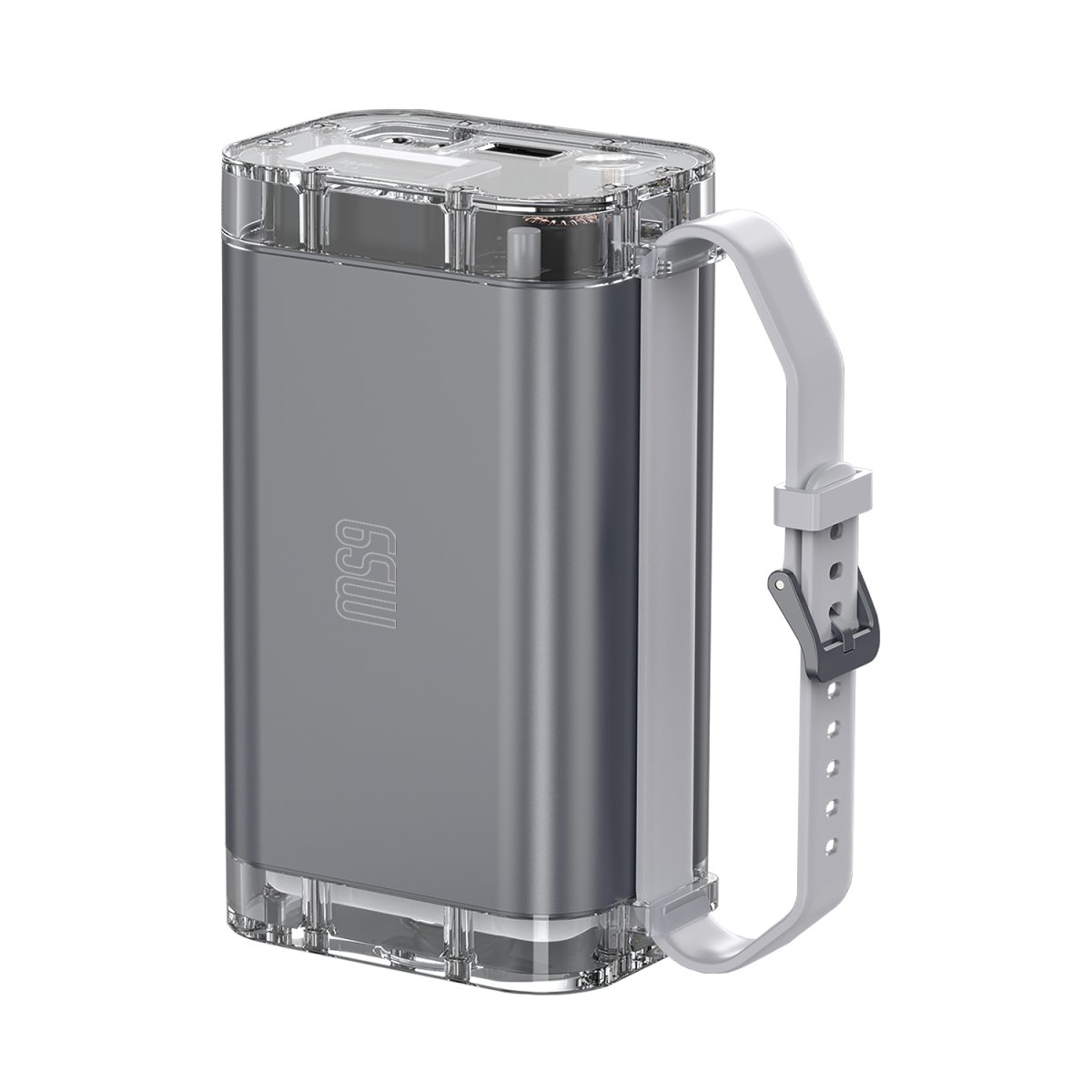 4smarts 540442 basstationer Litium Polymer (LiPo) 26800 mAh Grå