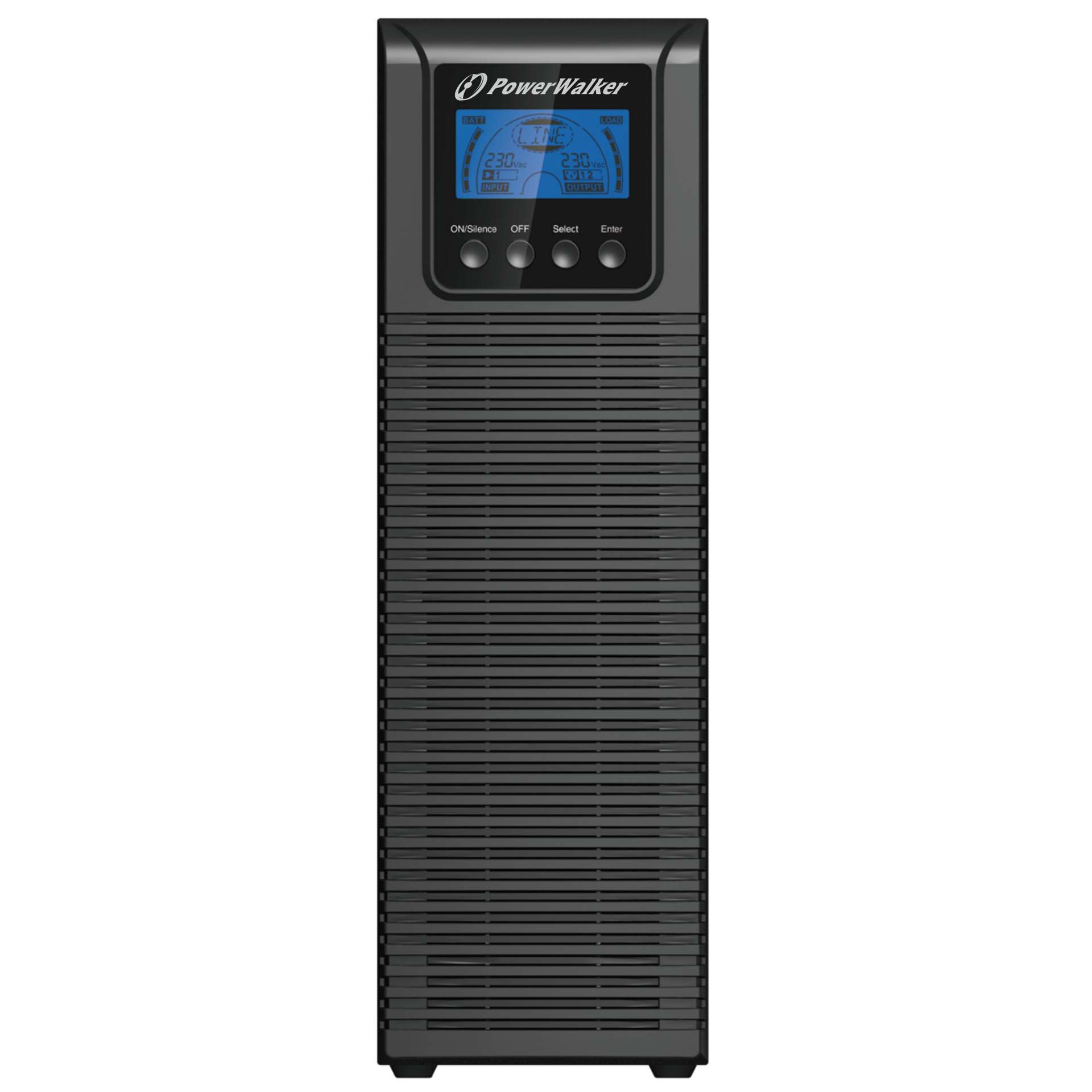 PowerWalker VFI 2000 TGS UK strömskydd (UPS) Dubbelkonvertering (Online) 2 kVA 1800 W 6 AC-utgångar