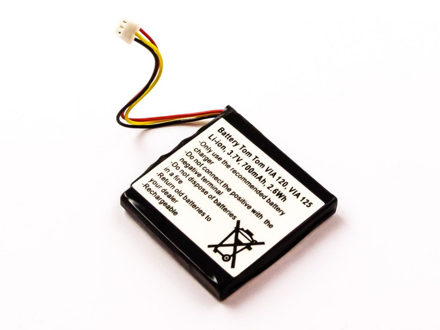 CoreParts MBGPS0052 navigatortillbehör Batteri till GPS-navigator