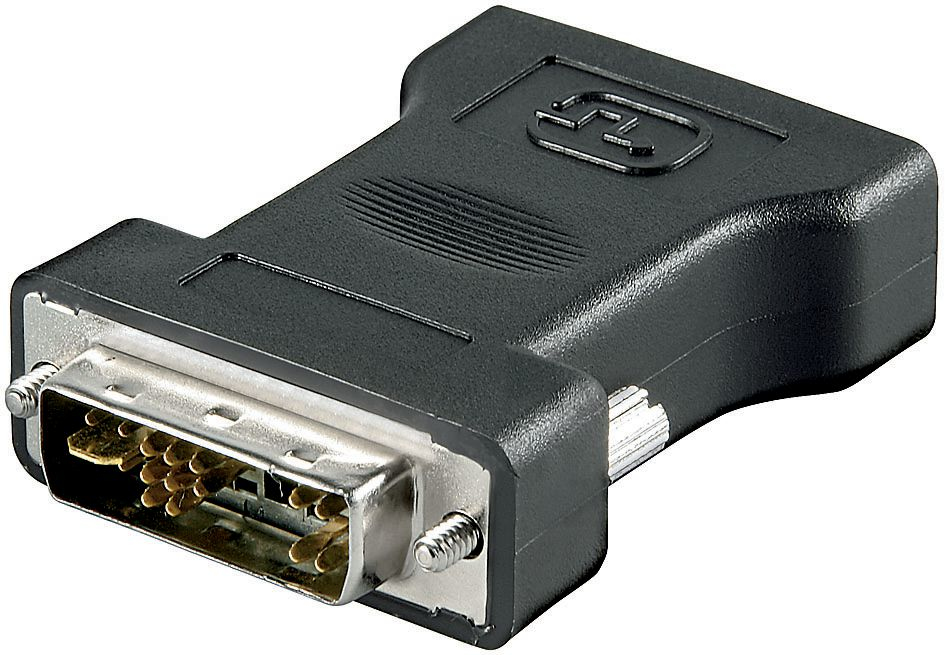 Microconnect DVI/HD-15 M/F Svart