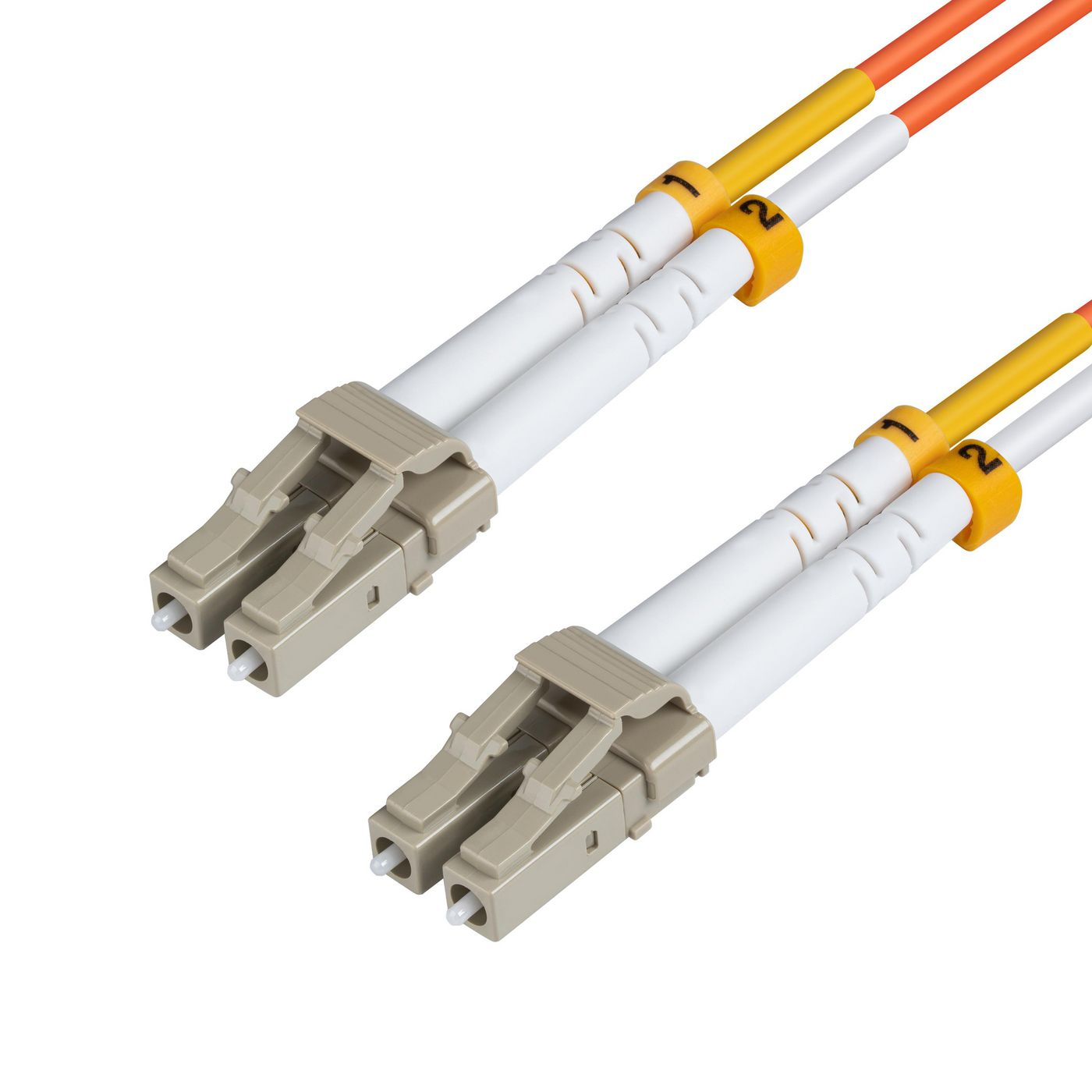 Microconnect LC/PC-LC/PC 1m 62,5/125 MM fiberoptikkablar Orange