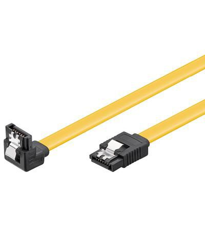 Microconnect 0.7m SATA SATA-kablar 0,7 m Gul