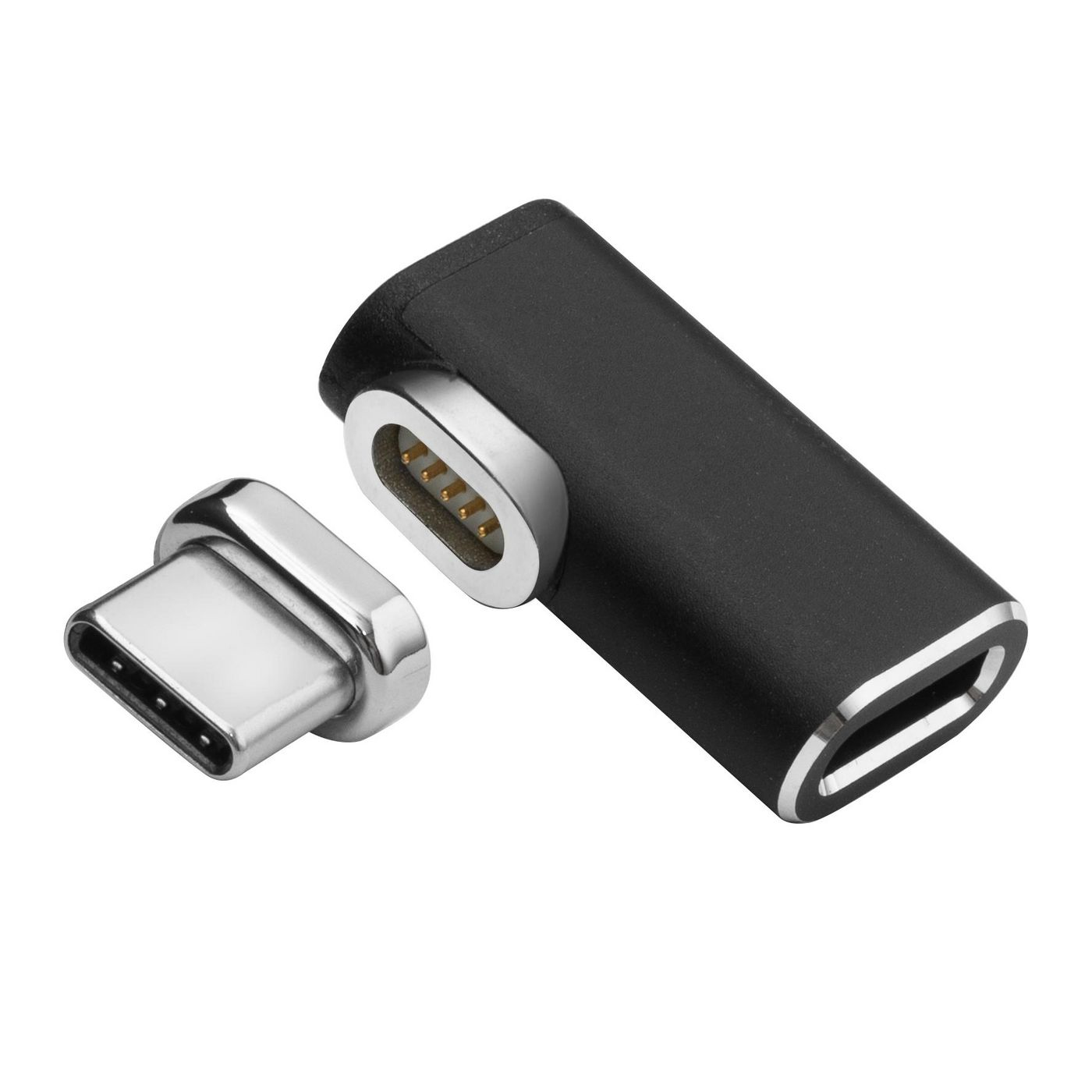 Microconnect USB3.1CCMF-MAGNETIC USB-grafikadapter Svart, Silver