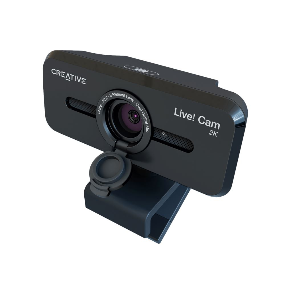 Creative Labs Creative Live! Cam Sync V3 webbkameror 5 MP 2560 x 1440 pixlar USB 2.0 Svart