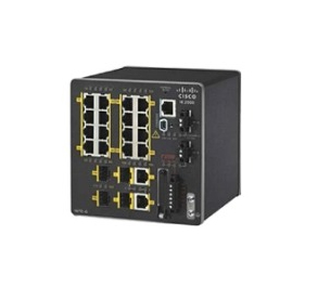 Cisco IE-2000-16TC-G-N nätverksswitchar hanterad L2 Fast Ethernet (10/100) Svart