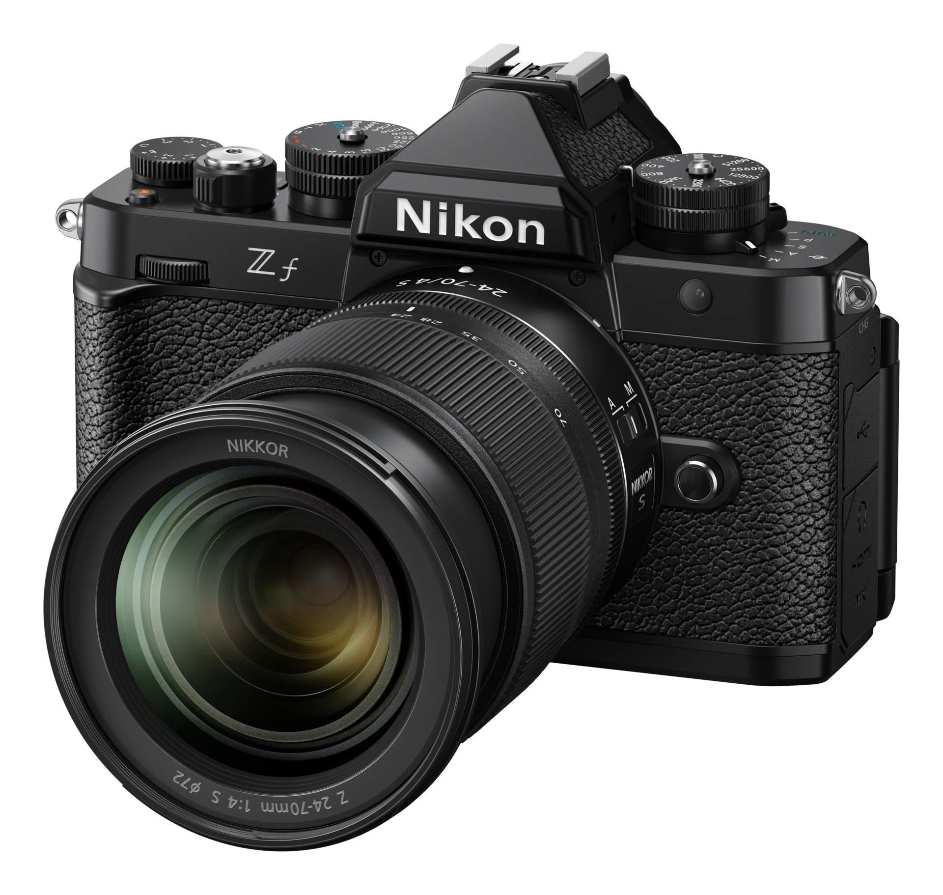 Nikon Z f + NIKKOR Z 24-70mm f/4 S MILC 24,5 MP CMOS 6048 x 4032 pixlar Svart
