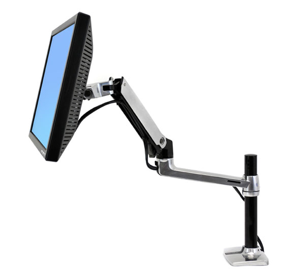 Ergotron LX Series Desk Mount LCD Arm, Tall Pole 86,4 cm (34') Svart Bord