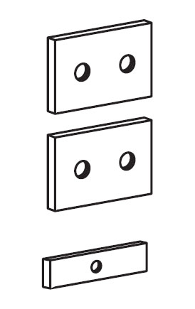 Ergotron Track Mount Bracket Kit for CPU Holders