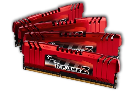 G.Skill 32GB DDR3-1600 CL10 RipjawsZ RAM-minnen 4 x 8 GB 1600 MHz