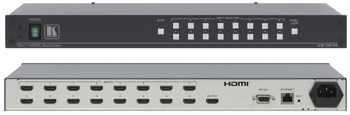 Kramer Electronics VS-161H bild-switchar HDMI