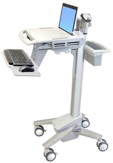 Ergotron StyleView EMR Laptop Cart Vit Bärbar dator Multimediavagn