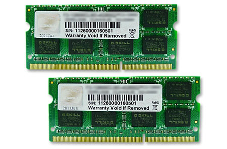 G.Skill 8GB DDR3-1600 RAM-minnen 1 x 8 GB 1600 MHz