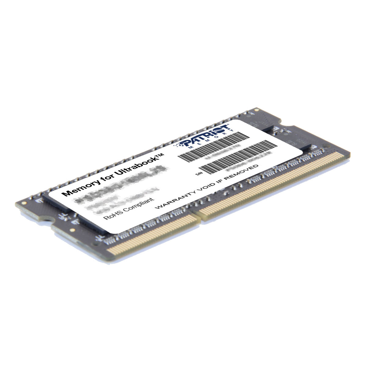 Patriot Memory PSD34G1600L2S RAM-minnen 4 GB 1 x 4 GB DDR3L 1600 MHz