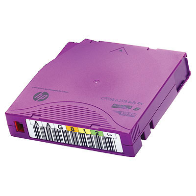 Hewlett Packard Enterprise C7976BN lagringsmedia för säkerhetskopiering Tomt band för lagring av datordata LTO 1,27 cm