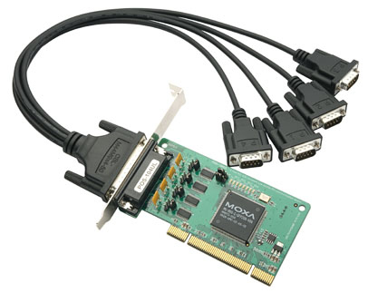 Moxa POS-104UL-DB9M nätverkskort/adapters Intern Serial