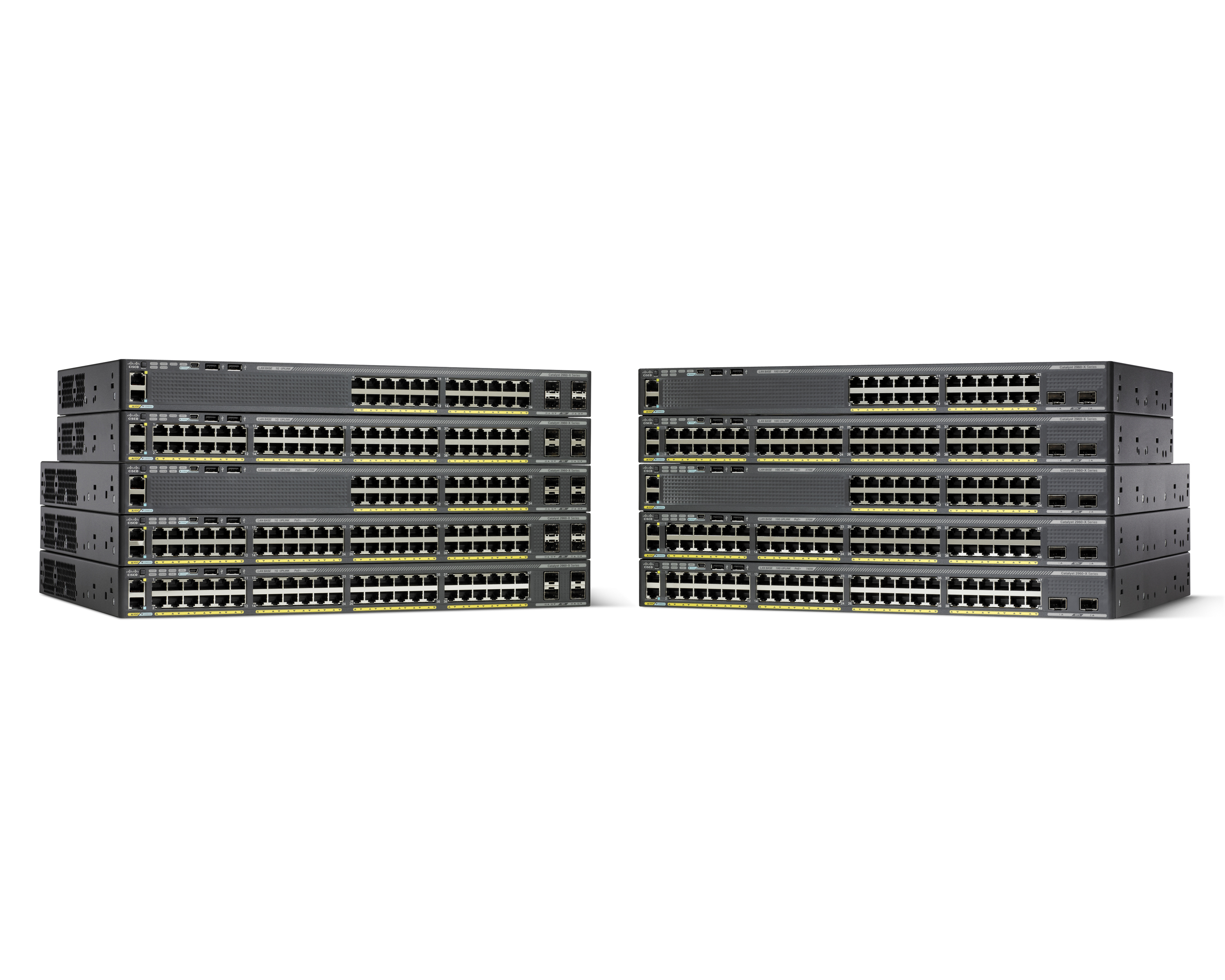 Cisco WS-C2960XR-24PD-I nätverksswitchar hanterad L2 Gigabit Ethernet (10/100/1000) Strömförsörjning via Ethernet (PoE) stöd Svart
