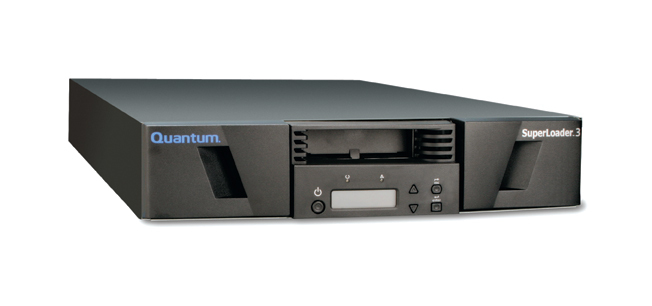 Quantum SuperLoader 3 Automatisk bandladdare och bibliotek för lagring Bandkassett 20000 GB