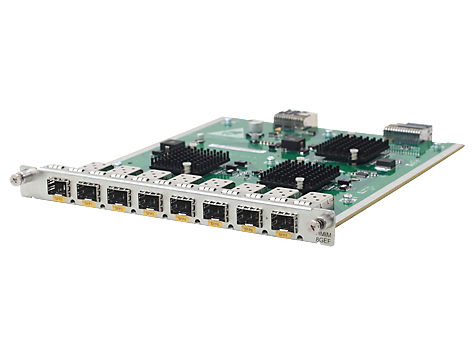 HPE MSR 8-port 1000BASE-X HMIM nätverksswitchmoduler