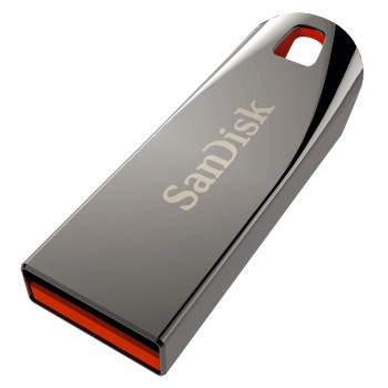 SanDisk CRUZER FORCE USB-sticka 64 GB USB Type-A 2.0 Metallisk