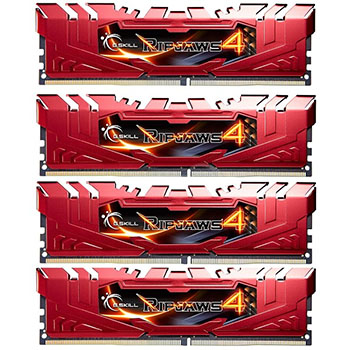G.Skill Ripjaws 32GB DDR4-2400Mhz RAM-minnen 4 x 8 GB