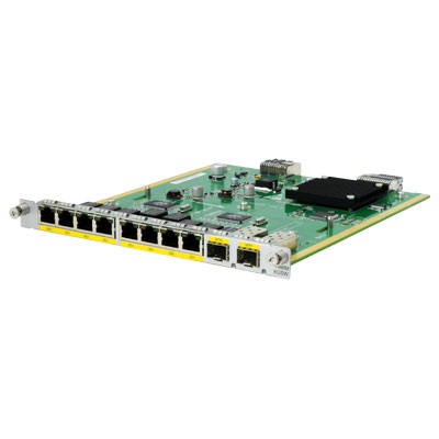 Hewlett Packard Enterprise MSR 8-port 10/100/1000BASE-T / 2-port 1000BASE-X (Combo) HMIM nätverksswitchmoduler Snabb Ethernet, Gigabit Ethernet