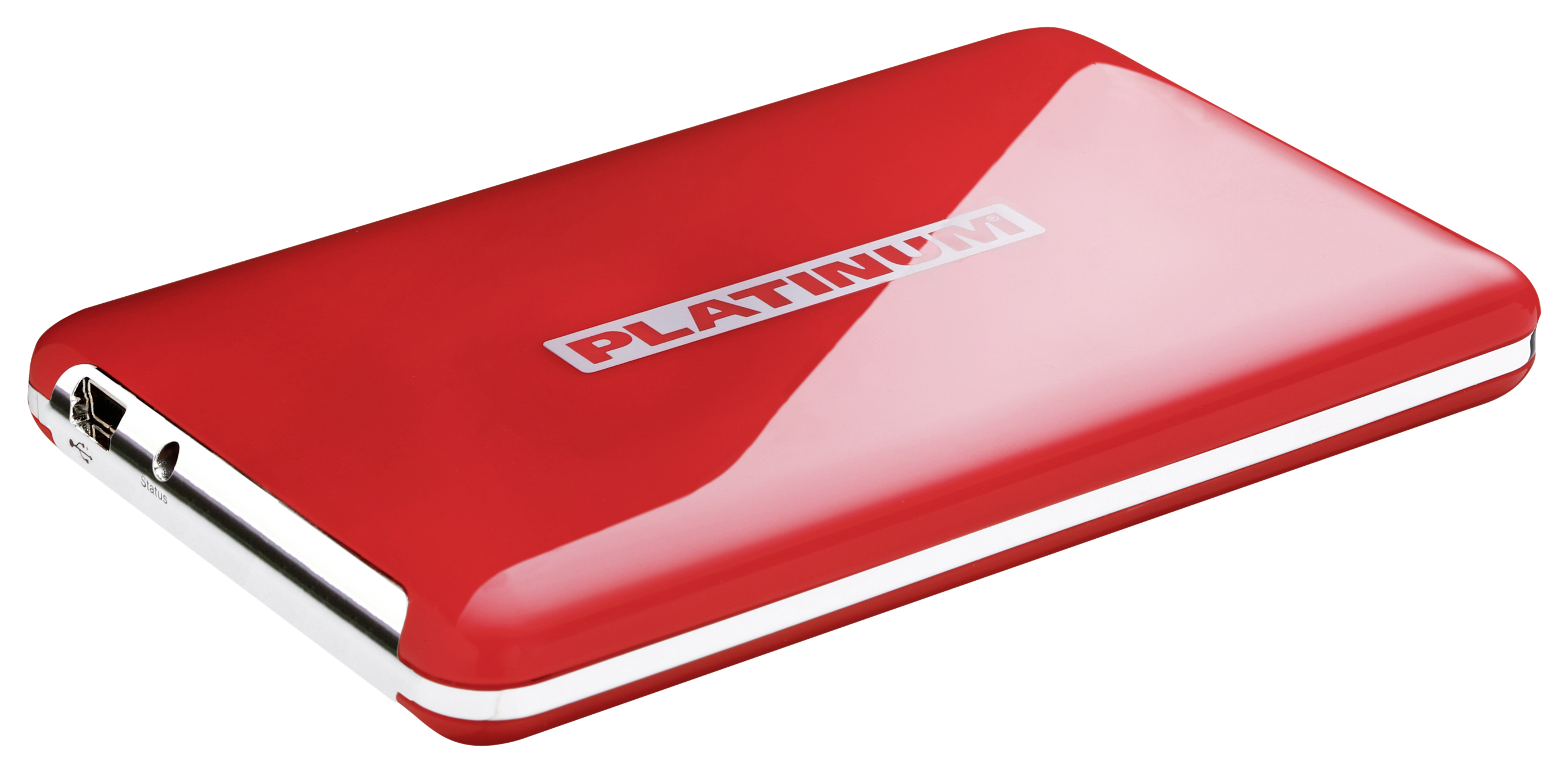 Bestmedia 103108 externa hårddiskar 750 GB Röd
