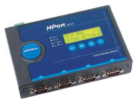 Moxa NPort 5450 terminalservrar RS-232/422/485
