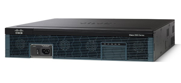 Cisco 2921 kabelansluten router Gigabit Ethernet Svart