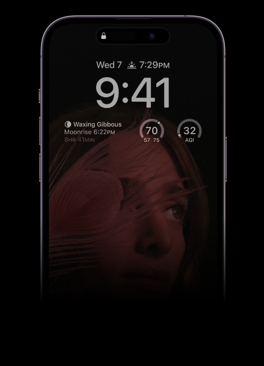 Display always-on. Sempre pronto.