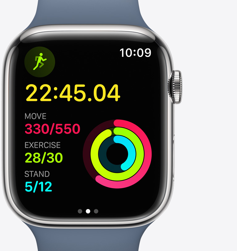 Move. Exercise. Stand. Track all the ways you’re active.