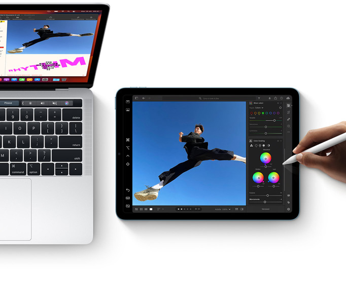 iPad e Mac: una coppia molto creativa.