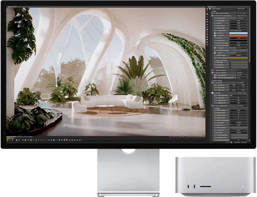 Studio Display e Mac Studio. Coppia vincente.