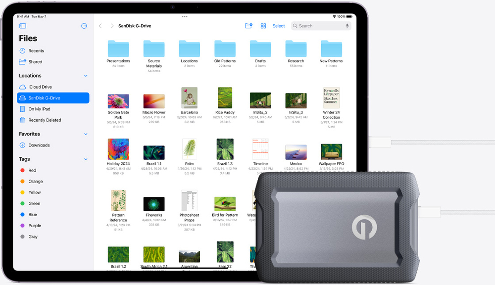 Connect to displays, drives, and devices with USB‑C.