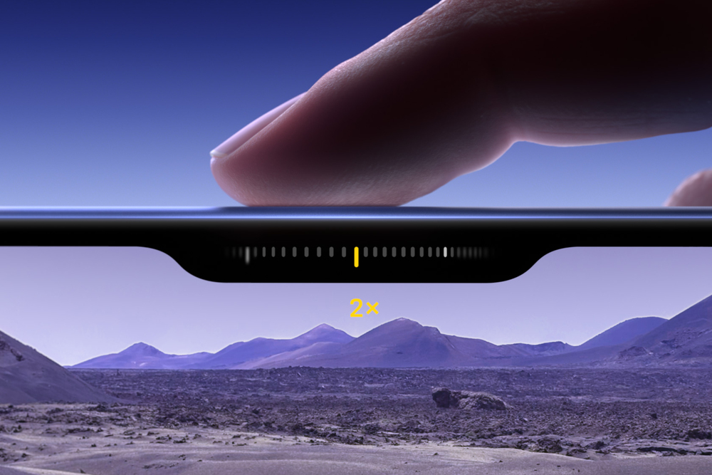 Die neue Kamera­steuerung. Touch. Zoom. Klick. Fertig.