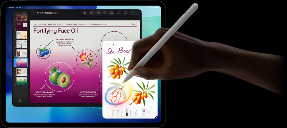 Apple Intelligence. Works hard. You take it easy.