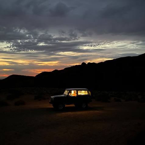 Modalità Notte. Poca luce? Molta tecnologia.