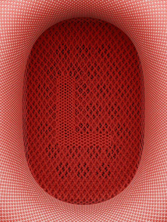 A custom-designed mesh textile