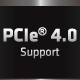 PCIe® 4.0 Support