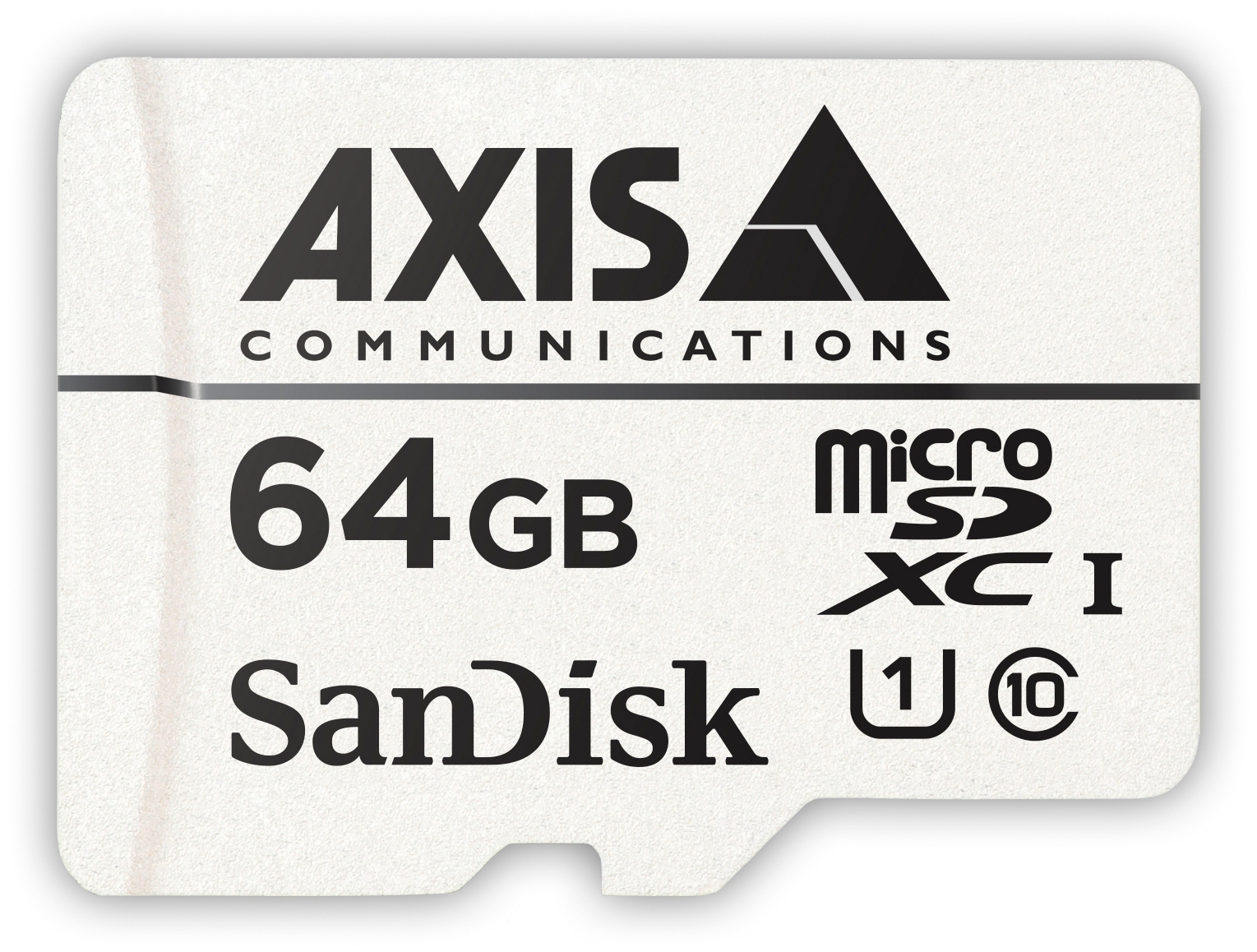 Axis 5801-951. Capacity: 64 GB, Flash card type: MicroSDHC, Flash memory class: Class 10, Read speed: 20 MB/s, Write speed