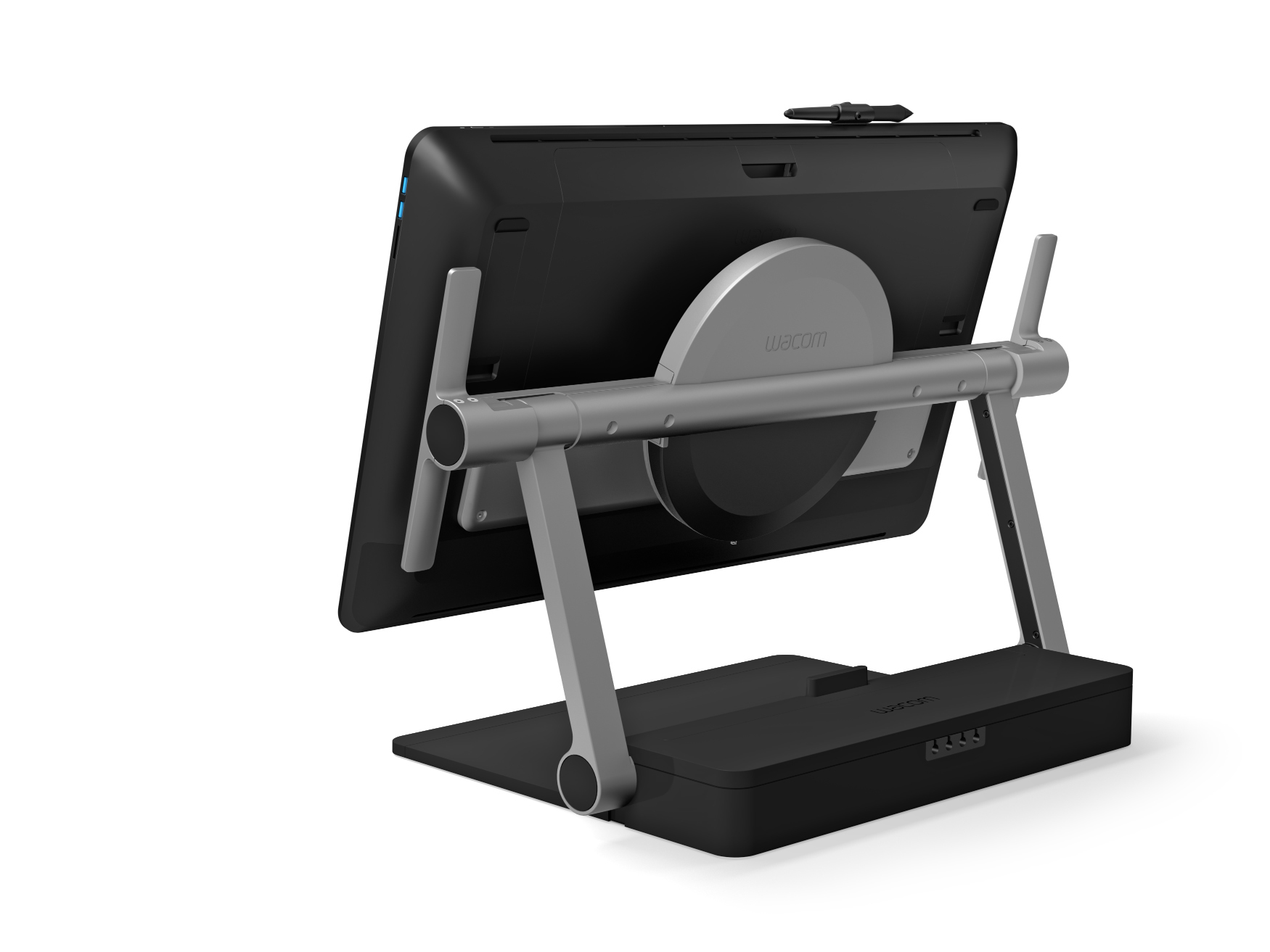 Wacom ACK62801K. Product type: Stand, Brand compatibility: Wacom, Compatibility: Cintiq Pro 24. Width: 681.6 mm, Depth: 40
