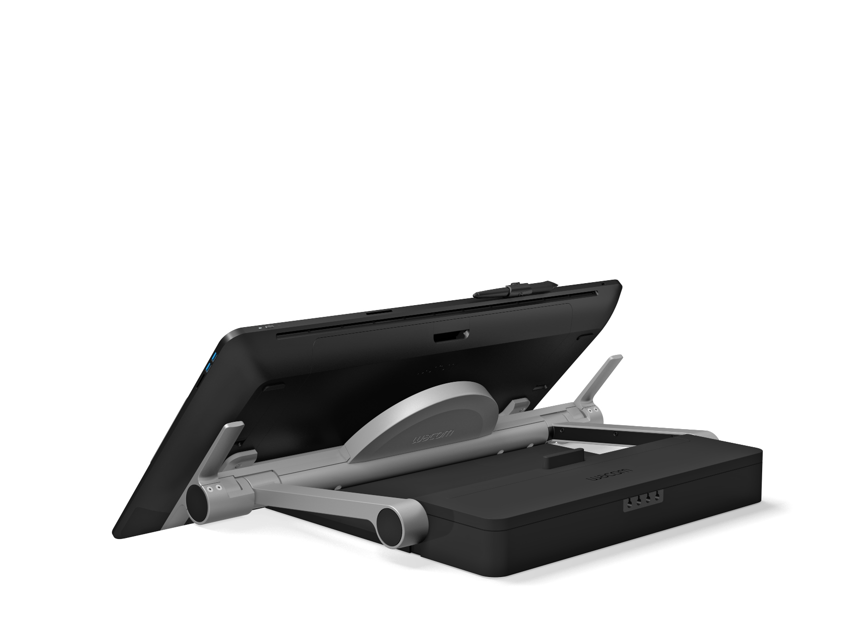 Wacom ACK62801K. Product type: Stand, Brand compatibility: Wacom, Compatibility: Cintiq Pro 24. Width: 681.6 mm, Depth: 40