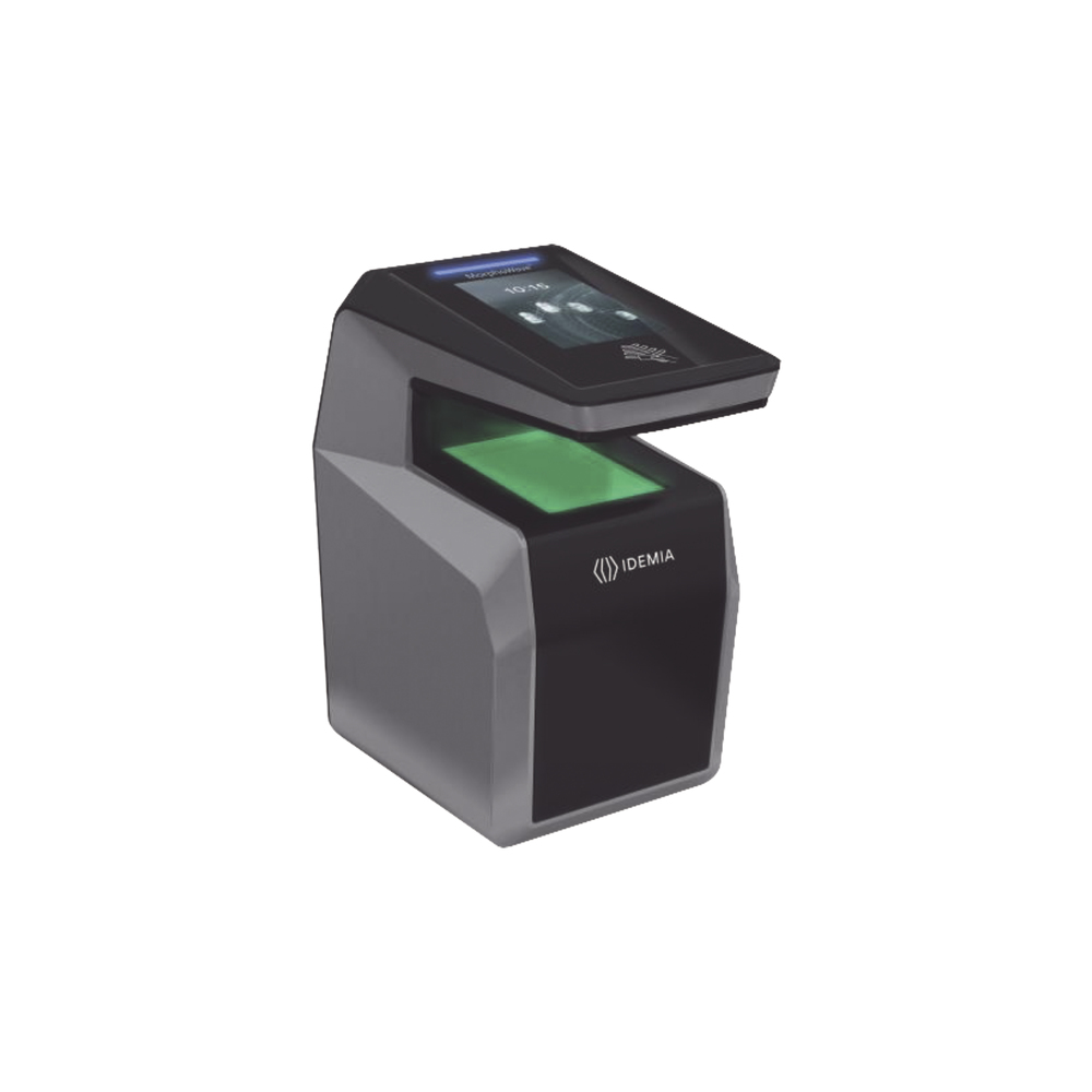 IDEMIA MorphoWave Compact. Display type: LCD, Display diagonal: 10.9 cm (4.3"), Maximum resolution: 800 x 480 pixels. Proc