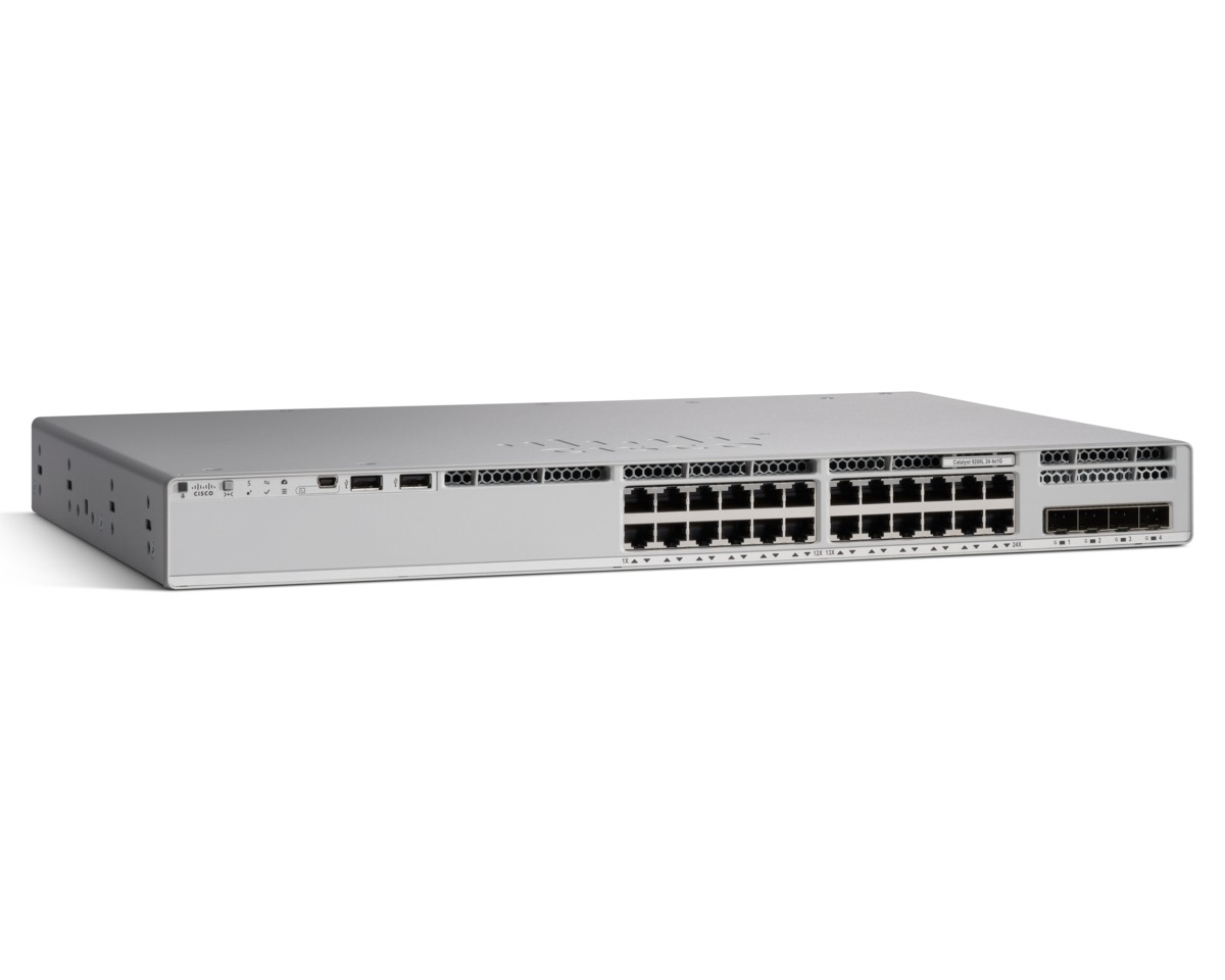 Cisco Catalyst 9200L. Switch type: Managed, Switch layer: L3. Basic switching RJ-45 Ethernet ports type: 10G Ethernet (100