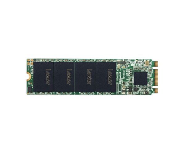 Lexar NM100. SSD capacity: 128 GB, SSD form factor: M.2, Read speed: 550 MB/s, Data transfer rate: 6 Gbit/s, Component for