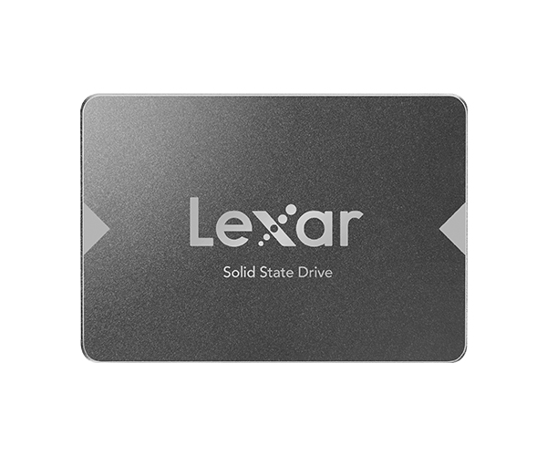 Lexar NS100. SSD capacity: 256 GB, SSD form factor: 2.5", Read speed: 520 MB/s, Data transfer rate: 6 Gbit/s, Component fo