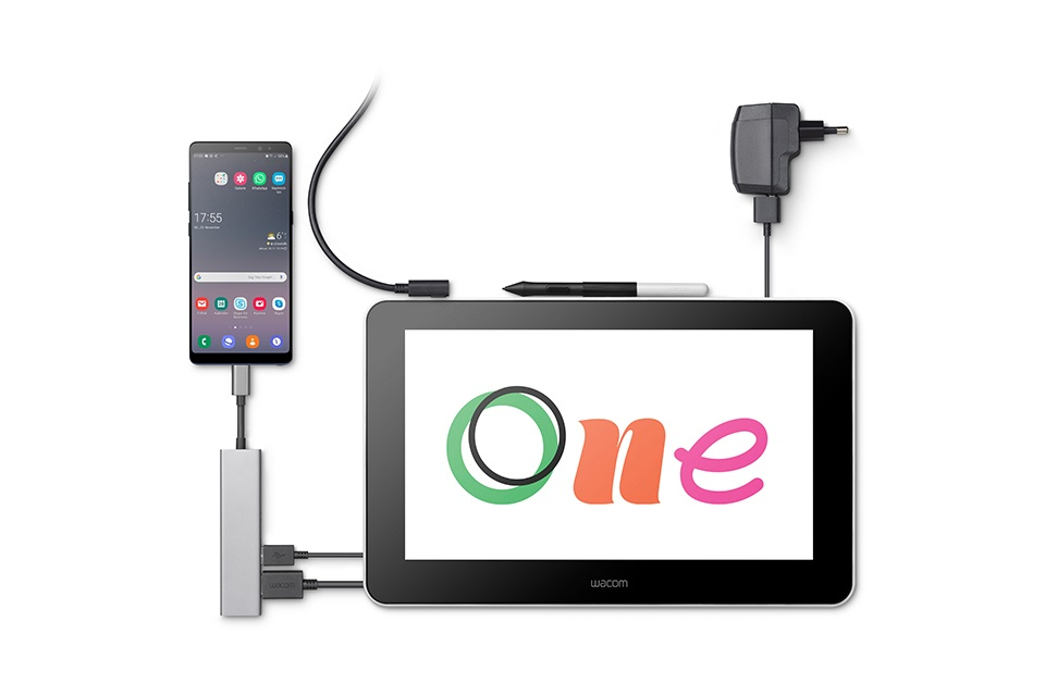 Wacom One. Connectivity technology: Wired & Wireless, Resolution: 2540 lpi, Working area: 294 x 166 mm. Display diagonal: 